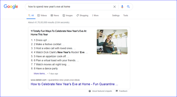 Featured Snippet